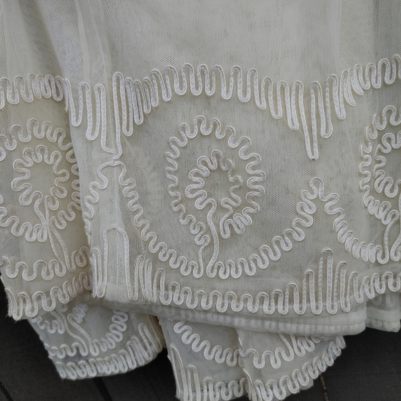 Vintage Marie St Clair Lace Dress Size 16 - Picture 9 of 11